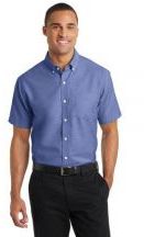 Port Authority® Short Sleeve SuperPro Oxford Shirt